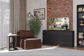 Кресло для отдыха Йоки коричневое, ткань рогожка в Миассе - miass.mebel24.online | фото 4