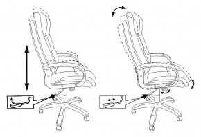 Кресло для руководителя CH-824/LT-28 в Миассе - miass.mebel24.online | фото 5