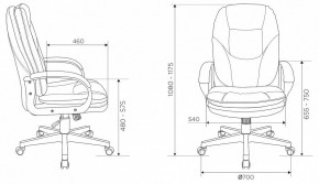 Кресло для руководителя CH-868N в Миассе - miass.mebel24.online | фото