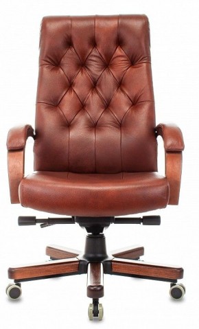 Кресло для руководителя T-9928WALNUT/CHOK в Миассе - miass.mebel24.online | фото 2