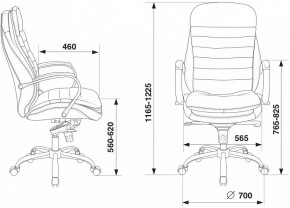 Кресло для руководителя T-9950/Black в Миассе - miass.mebel24.online | фото 12