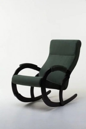 Кресло-качалка КОРСИКА 34-Т-AG (зеленый) в Миассе - miass.mebel24.online | фото 1
