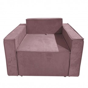 Кресло-кровать Принц КК1-ВР (велюр розовый) в Миассе - miass.mebel24.online | фото