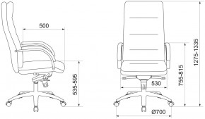 Кресло руководителя Бюрократ T-9927SL/BLACK в Миассе - miass.mebel24.online | фото 3