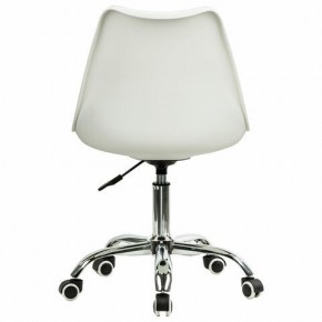 Кресло стул BRABIX "Eames MG-310 CH", хром, пластик белый, экокожа белая, 532923 в Миассе - miass.mebel24.online | фото 4