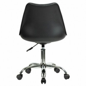 Кресло стул BRABIX "Eames MG-310 CH", хром, пластик черный, экокожа черная, 532925 в Миассе - miass.mebel24.online | фото 4