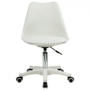 Кресло стул BRABIX "Eames MG-310 PL", пластик белый, экокожа белая, 532926 в Миассе - miass.mebel24.online | фото 1