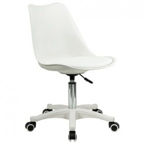 Кресло стул BRABIX "Eames MG-310 PL", пластик белый, экокожа белая, 532926 в Миассе - miass.mebel24.online | фото 2