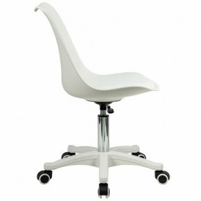 Кресло стул BRABIX "Eames MG-310 PL", пластик белый, экокожа белая, 532926 в Миассе - miass.mebel24.online | фото 3