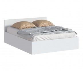 Кровать (1600) Бруклин СБ-3359 с основанием и ПМ (Белый) в Миассе - miass.mebel24.online | фото