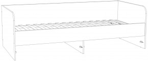 Кровать 900х2000 "Банни" НМ 041.38 с основанием (Бисквит) в Миассе - miass.mebel24.online | фото 4