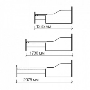 Кровать Бартоло КТД в Миассе - miass.mebel24.online | фото 2