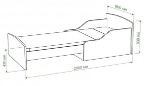 Кровать Бартоло КТД в Миассе - miass.mebel24.online | фото 3