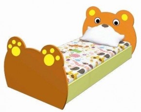 Кровать детская Медвежонок К-1V МДФ (600*1400) в Миассе - miass.mebel24.online | фото