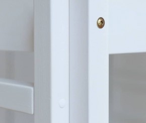 Кровать-домик двухъярусная 80*190 Белый в Миассе - miass.mebel24.online | фото 3