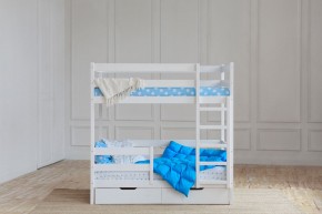 Кровать двухъярусная без крыши 80*160 Белый в Миассе - miass.mebel24.online | фото 4