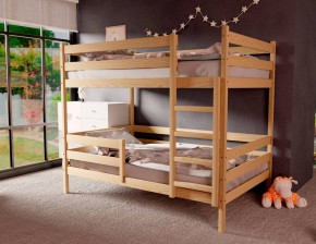 Кровать двухъярусная без крыши 80*160 без покраски в Миассе - miass.mebel24.online | фото 2