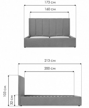 Кровать двуспальная Афродита-3 в Миассе - miass.mebel24.online | фото 11