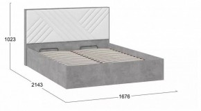 Кровать двуспальная Хилтон в Миассе - miass.mebel24.online | фото 4