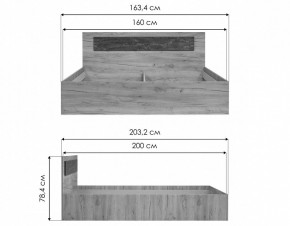 Кровать двуспальная Taika в Миассе - miass.mebel24.online | фото 12