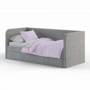 Кровать ERICA DOUBLE интерьерная в ткани рогожка Moderno в Миассе - miass.mebel24.online | фото 2