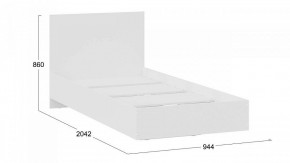 Кровать односпальная Марли в Миассе - miass.mebel24.online | фото 3
