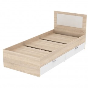 Кровать Ольга L38 (900) 4 ящика (ДСС-Белый) в Миассе - miass.mebel24.online | фото