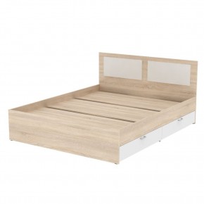 Кровать Ольга L45 (1200) 2 ящика (ДСС-Белый) в Миассе - miass.mebel24.online | фото