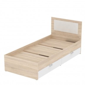Кровать Ольга L47 (900) 2 ящика (ДСС-Белый) в Миассе - miass.mebel24.online | фото