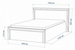 Кровать полутораспальная Нобиле Кр-120 в Миассе - miass.mebel24.online | фото 3
