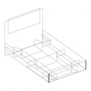 Кровать "Милана" БЕЗ основания 1200х2000 в Миассе - miass.mebel24.online | фото 4