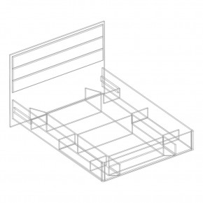Кровать "Милана" с мягкой спинкой БЕЗ основания 1200х2000 в Миассе - miass.mebel24.online | фото 4