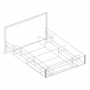 НАОМИ Кровать БЕЗ основания 1200х2000 в Миассе - miass.mebel24.online | фото 4