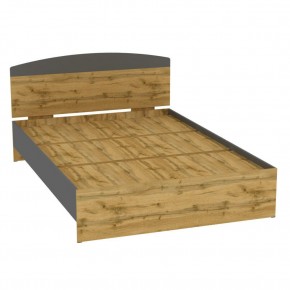 Кровать с основанием Алиса (L32) 1600*2000 (ДВ-Графит) в Миассе - miass.mebel24.online | фото