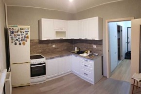 Кухня модульная Луксор серый-кремовый в Миассе - miass.mebel24.online | фото 5