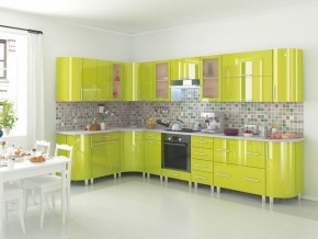Кухня Танго лайм модульная в Миассе - miass.mebel24.online | фото 2