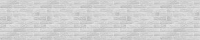 Кухонный фартук 610х3000х1,5 (композит) КМ Кирпич серый в Миассе - miass.mebel24.online | фото 1
