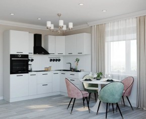 Кухонный гарнитур Белый Глянец 2400*1600 (Стол. 26мм) в Миассе - miass.mebel24.online | фото