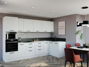 Кухонный гарнитур Белый Глянец 3200*1400 (Стол. 26мм) в Миассе - miass.mebel24.online | фото