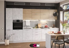 Кухонный гарнитур Бетоны в Миассе - miass.mebel24.online | фото 3