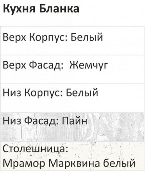 Кухонный гарнитур Бланка 2800 (Стол. 26мм) в Миассе - miass.mebel24.online | фото 3