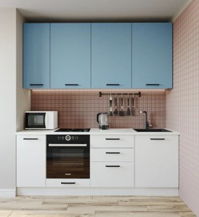 Кухонный гарнитур Капри 2200 h950 (Стол. 26мм) в Миассе - miass.mebel24.online | фото