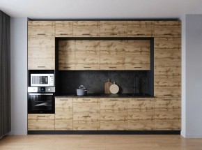 Кухонный гарнитур Крафт 3400 (Стол. 38мм) в Миассе - miass.mebel24.online | фото