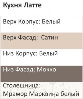 Кухонный гарнитур Латте 1000 (Стол. 26мм) в Миассе - miass.mebel24.online | фото 3