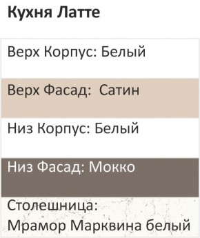 Кухонный гарнитур Латте 1200 (Стол. 38мм) в Миассе - miass.mebel24.online | фото 3