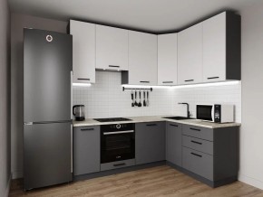Кухонный гарнитур Меренга 2200*1600 h950 (Стол. 26мм) в Миассе - miass.mebel24.online | фото