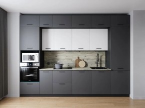 Кухонный гарнитур Меренга 3400 (Стол. 26мм) в Миассе - miass.mebel24.online | фото