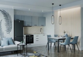 Кухонный гарнитур Ниагара 2550 (Стол. 38мм) в Миассе - miass.mebel24.online | фото