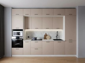 Кухонный гарнитур Шампань 3400 (Стол. 38мм) в Миассе - miass.mebel24.online | фото
