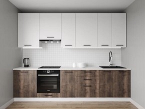 Кухонный гарнитур Старое Дерево 3000 h950 (Стол. 26мм) в Миассе - miass.mebel24.online | фото